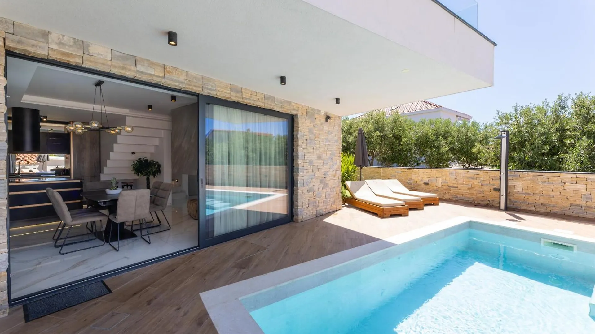 Luxury Villa Favela With Heated Pool Trogir Croatia