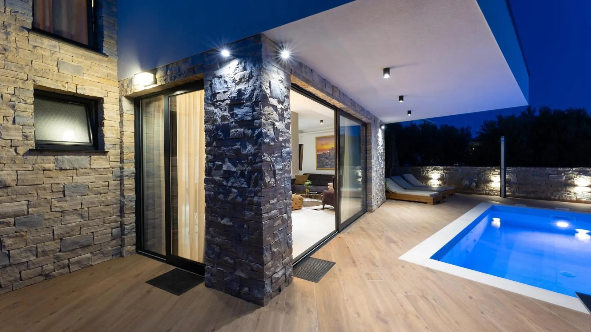 Luxury Villa Favela With Heated Pool Trogir Croatia